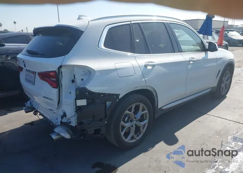 2020 BMW X3 Sdrive30I z USA, uszkodzony, nr VIN 5UXTY3C02L9C76183